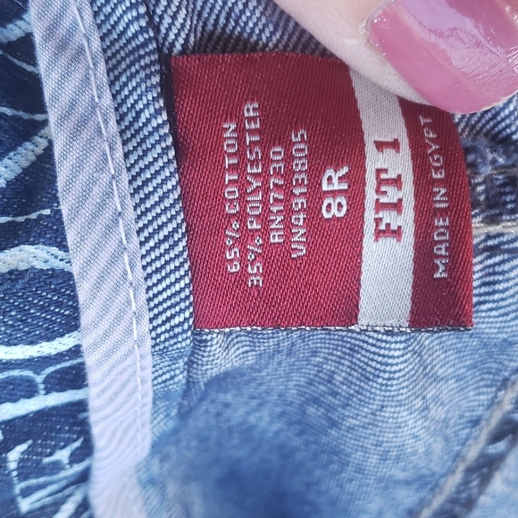 Merona women's crop jeans size 8 - Picture 11 of 11